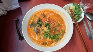 incredibly tasty soup at La Palanche d'Aulac in Paris