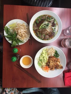 Pho and bun cha at La Palanche d'Aulac in Paris