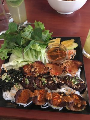 Brochettes / Skewers  at La Palanche d'Aulac in Paris