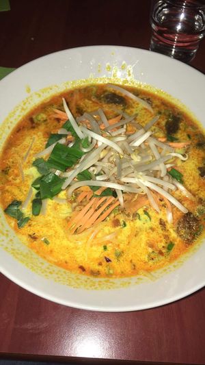 Soupe lait de coco at La Palanche d'Aulac in Paris