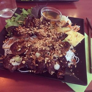 Seitan skewers  at La Palanche d'Aulac in Paris