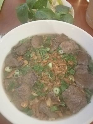 Pho with Seitan at La Palanche d'Aulac in Paris