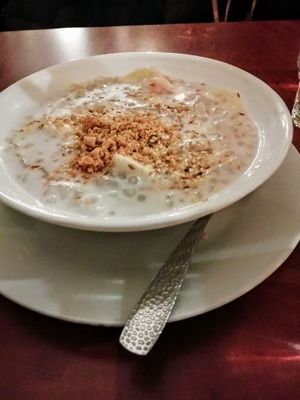 Dessert at La Palanche d'Aulac in Paris