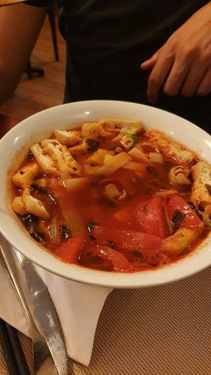 Soup at La Palanche d'Aulac in Paris