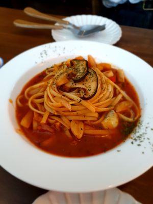 spicy tomato at Around Green - 어라운드 그린 in Seoul