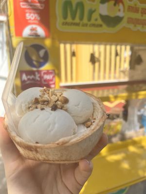   at Coconut Ice Cream in Battambang