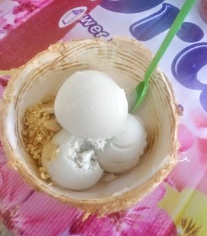 So good! at Coconut Ice Cream in Battambang