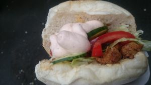 Kebab - "A Vegan Sunday #2" in Liège at Les Oiseaux s'entetent in Liege