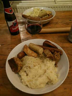 Choucroute party 😍 at Les Oiseaux s'entetent in Liege