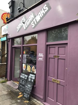 Exterior  at Jake's Vegan Steaks in North London