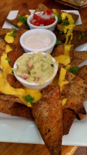 Nachos at Espressate in Lima