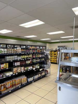   inside store  #Veganuary at San Diego Vegan Market in San Diego