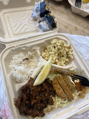  Hawaiian BBQ day  at San Diego Vegan Market in San Diego