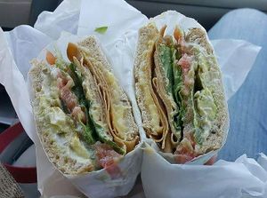 Vegan Deli Sandwich at San Diego Vegan Market in San Diego