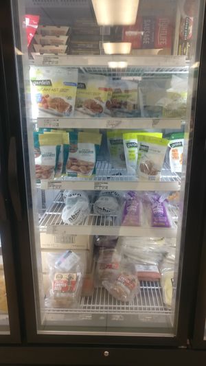 Freezer at San Diego Vegan Market in San Diego