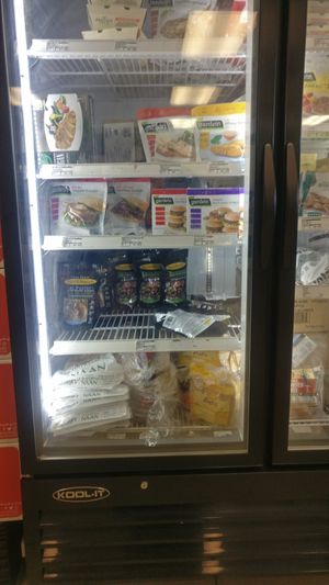 Freezer at San Diego Vegan Market in San Diego