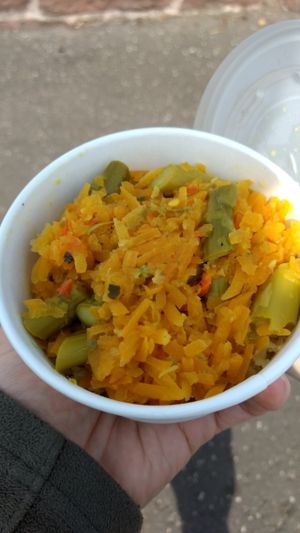 asparagus stew at Steampunk in North Berwick