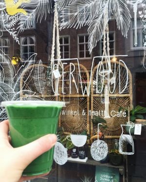 Oerwoud also has smoothies, juices, coffee to go!  at Oerwoud in Den Bosch