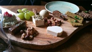Cheese platter at Oerwoud in Den Bosch