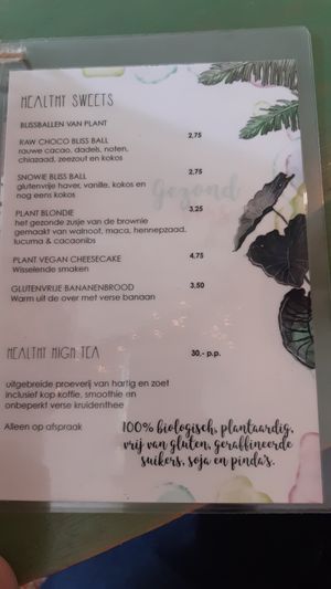 Menu 02-09-20 Sweets at Oerwoud in Den Bosch