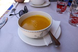 vegan soup at Sofia in Chefchaouen