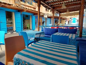 Seating outside! at Sofia in Chefchaouen