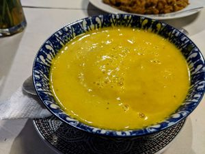Vegan soup at Sofia in Chefchaouen