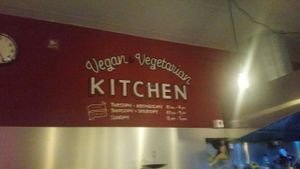 Sign above the bar at The Sound Lounge in South West London