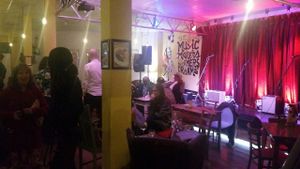 The music area at The Sound Lounge in South West London