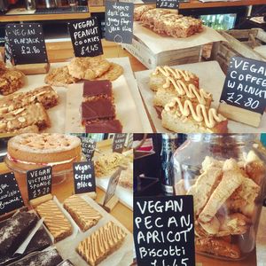Vegan cakes, biscuits and biscottis  at The Sound Lounge in South West London