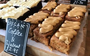 Delicious vegan cakes  at The Sound Lounge in South West London