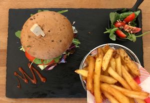 Jackfruit Burger - Vegan :) at The Sound Lounge in South West London