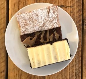 When you can not decide which vegan cake to get, get three! :)  at The Sound Lounge in South West London