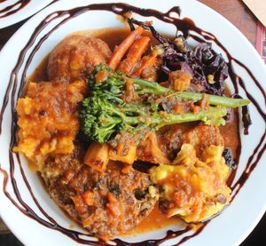 The Amazing 100% Vegan Sunday roast - Worth booking and travelling for. at The Sound Lounge in South West London