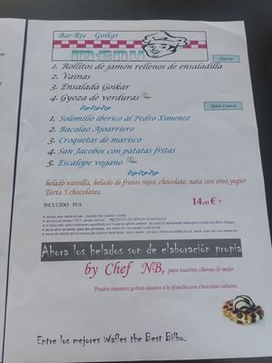  at Restaurante Goikar in Bilbao