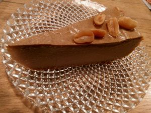 peanut cheesecake at Mihiderka - Józefa in Krakow