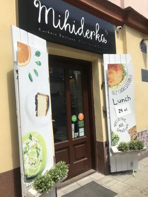 Outside at Mihiderka - Józefa in Krakow