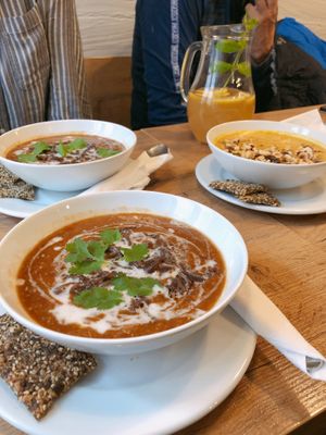Soups  at Mihiderka - Józefa in Krakow