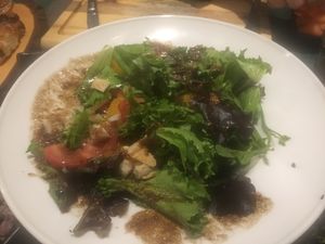 Salad at Celta Endovelico in Porto