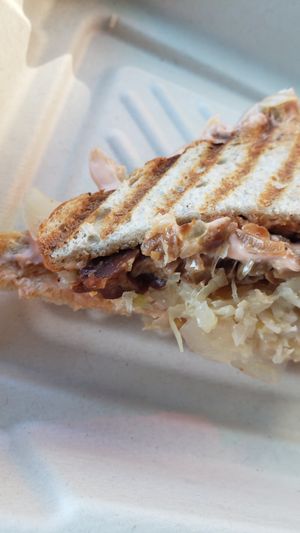 Reuben (no cheese) at The Grain Cafe in Long Beach