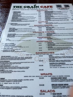   at The Grain Cafe in Long Beach