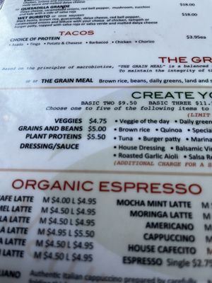  at The Grain Cafe in Long Beach