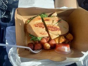 Torta at The Grain Cafe in Long Beach