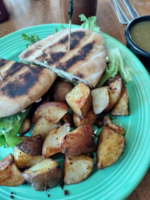 Torta w/ chick'n at The Grain Cafe in Long Beach