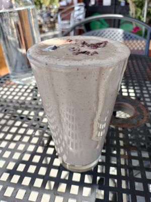 Sunbutter smoothie at The Grain Cafe in Long Beach