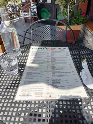 Patio at The Grain Cafe in Long Beach