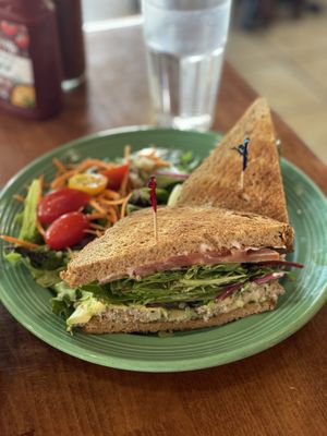 Tuna melt  at The Grain Cafe in Long Beach