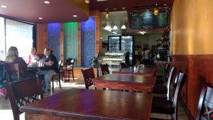 Dining room at The Grain Cafe in Long Beach