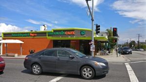 corner shot at The Grain Cafe in Long Beach