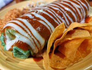 Burrito  at The Grain Cafe in Long Beach